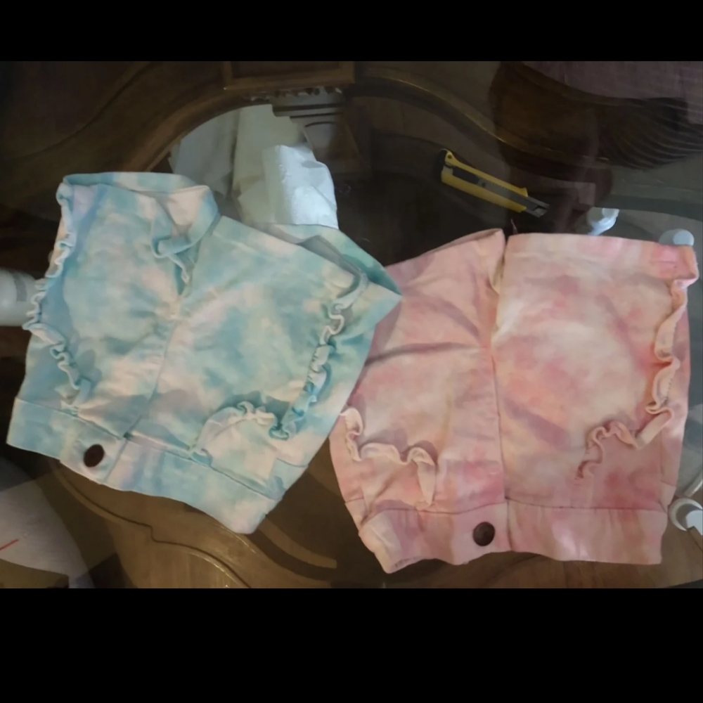 Baby jean shorts
